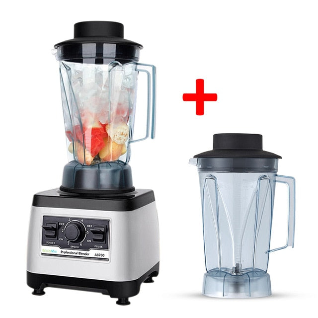 Professional Heavy Duty Commercial Grade Blender / Mixer / Juicer - 2200W, BPA Free, 7 Year Warranty