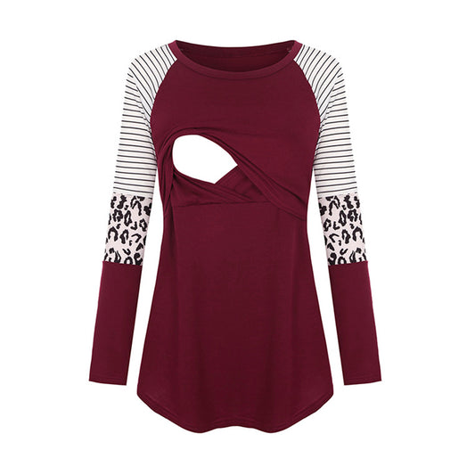 Heidi Maternity/Nursing Raglan Top