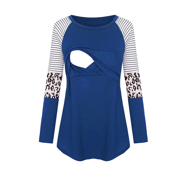 Heidi Maternity/Nursing Raglan Top