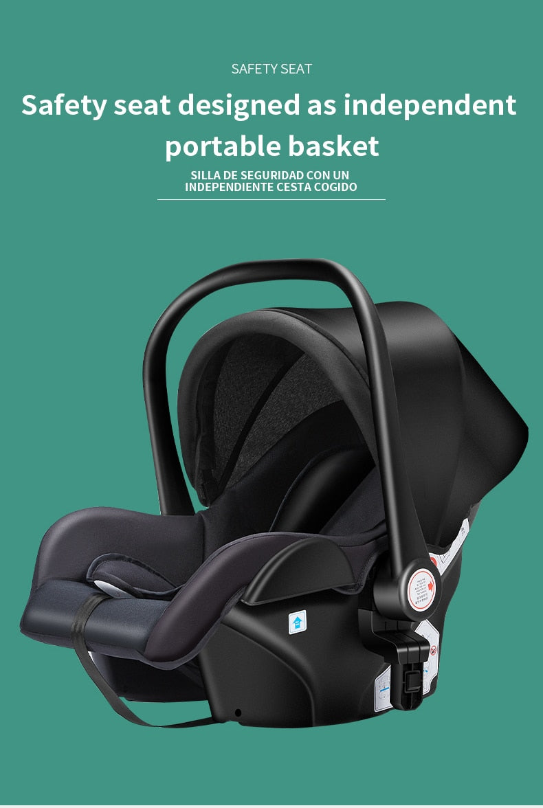 Kensington Luxury Portable High Landscape - 3 in 1 Baby Stroller with Car Seat - Newborn to 3 yrs