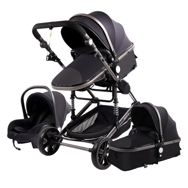 Kensington Luxury Portable High Landscape - 3 in 1 Baby Stroller with Car Seat - Newborn to 3 yrs
