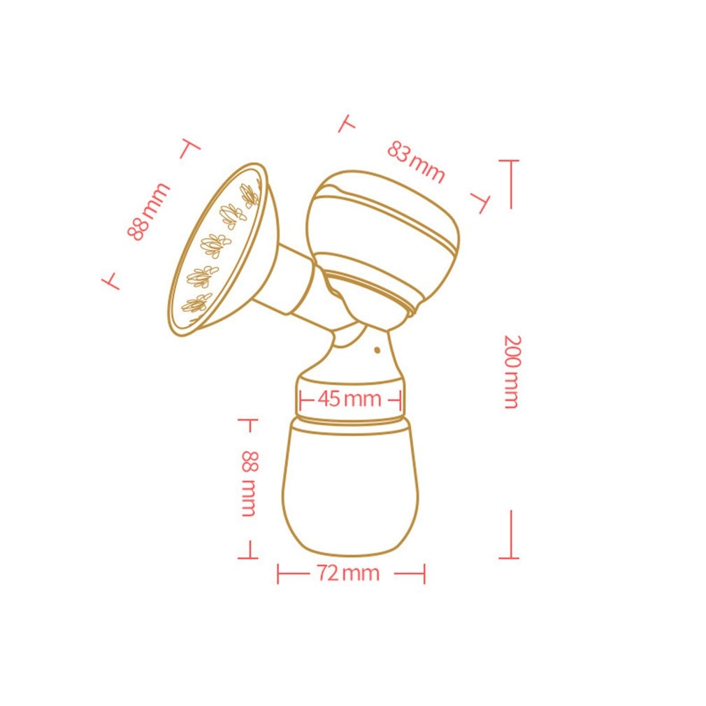 Electric Breast Pump - Portable and Rechargeable