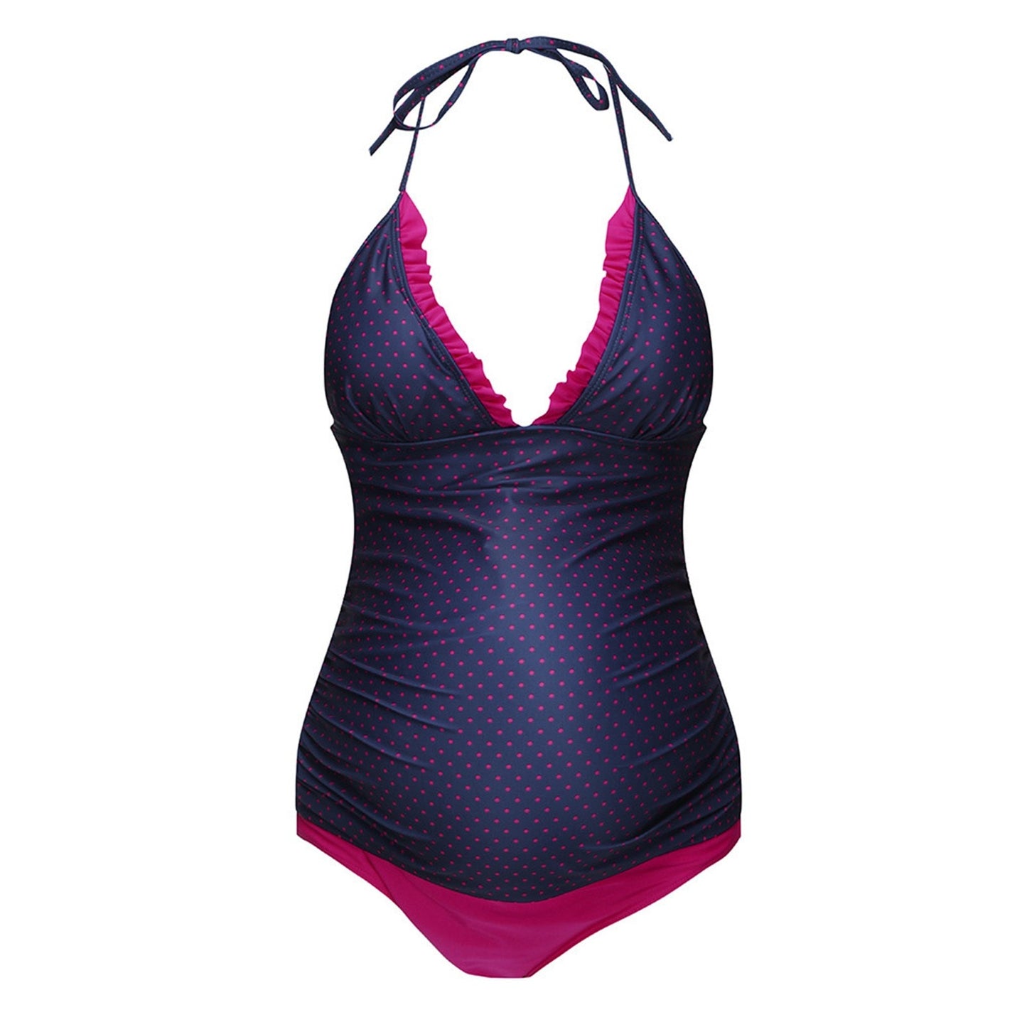 Giselle Polka Dot Maternity Swimming Suit - One Piece