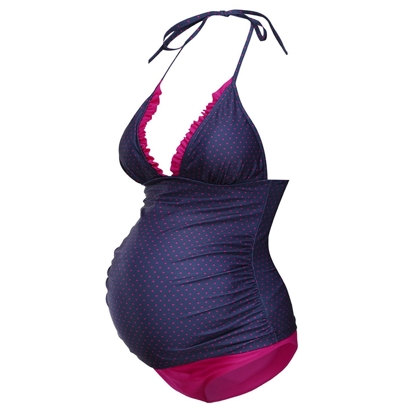 Giselle Polka Dot Maternity Swimming Suit - One Piece
