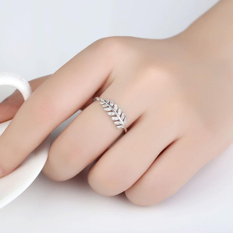 Leaf Open Design Adjustable Ring