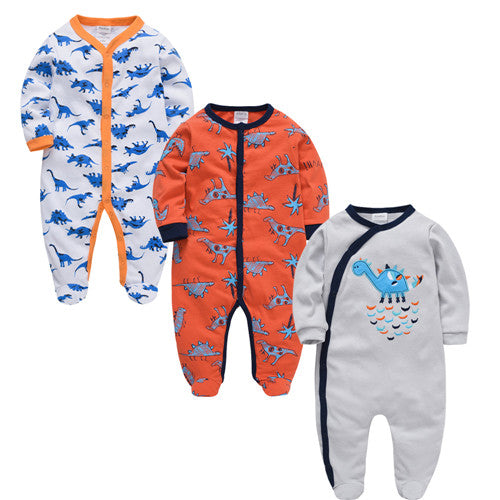 New Born Baby Sleepers - 4 Pack