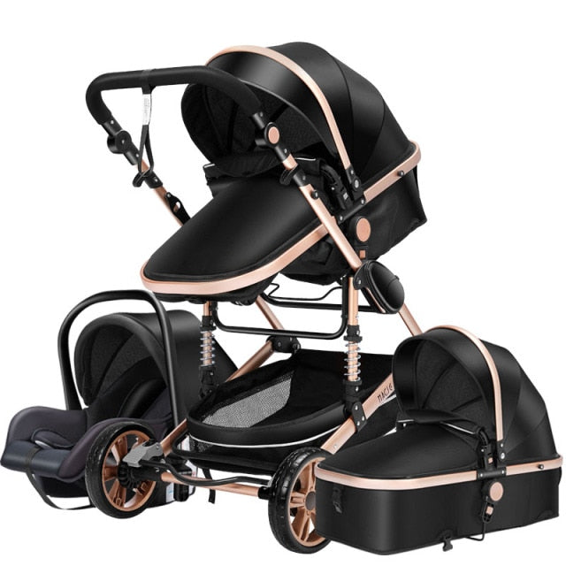 Kensington Luxury Portable High Landscape - 3 in 1 Baby Stroller with Car Seat  - Newborn to 3 yrs