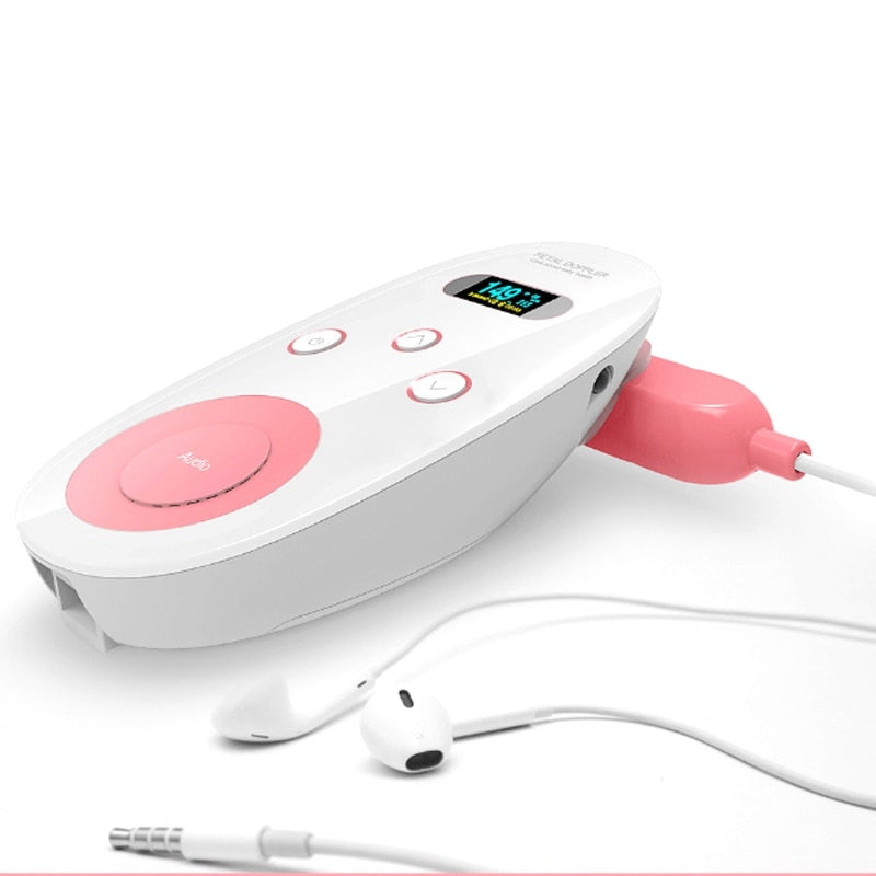 Waterproof Doppler Fetal Heartbeat Monitor - Radiation Free