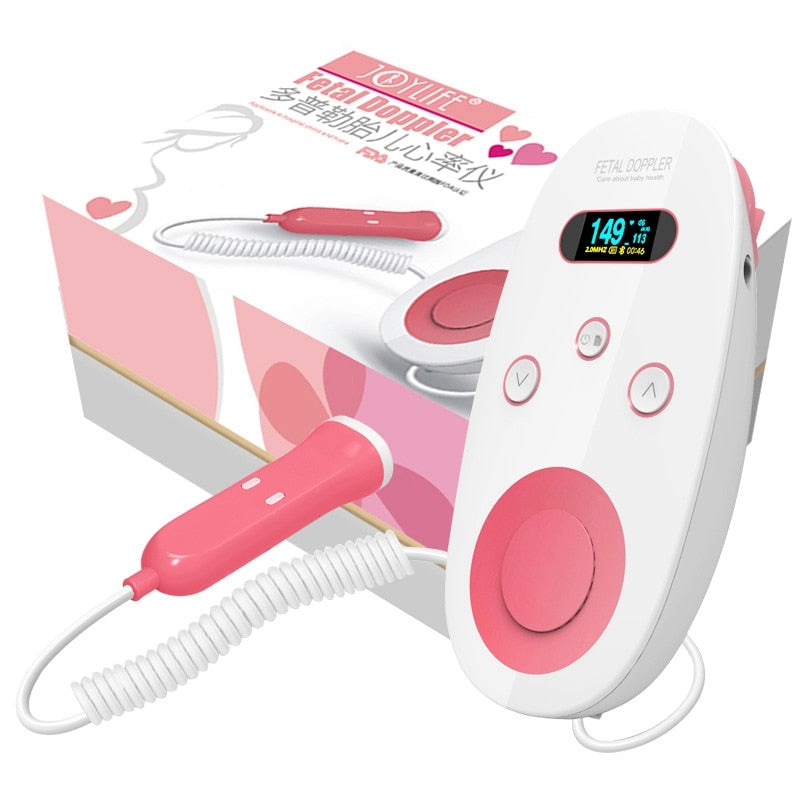 Waterproof Doppler Fetal Heartbeat Monitor - Radiation Free