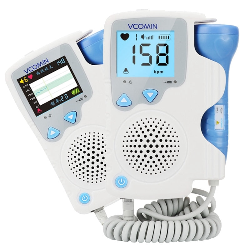 HL Prenatal Fetal Doppler Baby Heartbeat Monitor - 2.0MHz, No Radiation