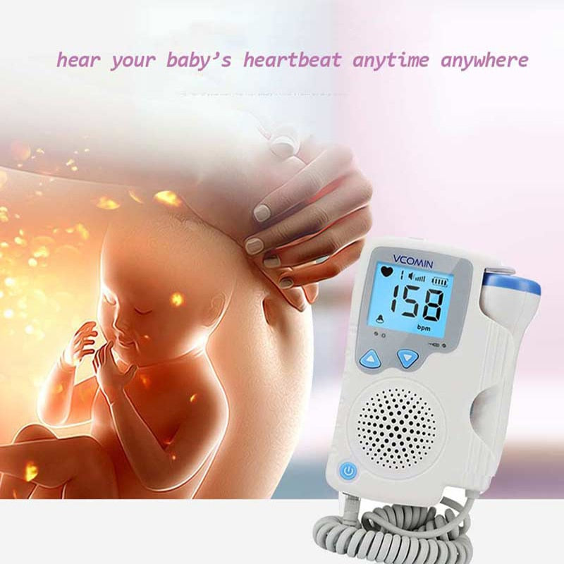 HL Prenatal Fetal Doppler Baby Heartbeat Monitor - 2.0MHz, No Radiation