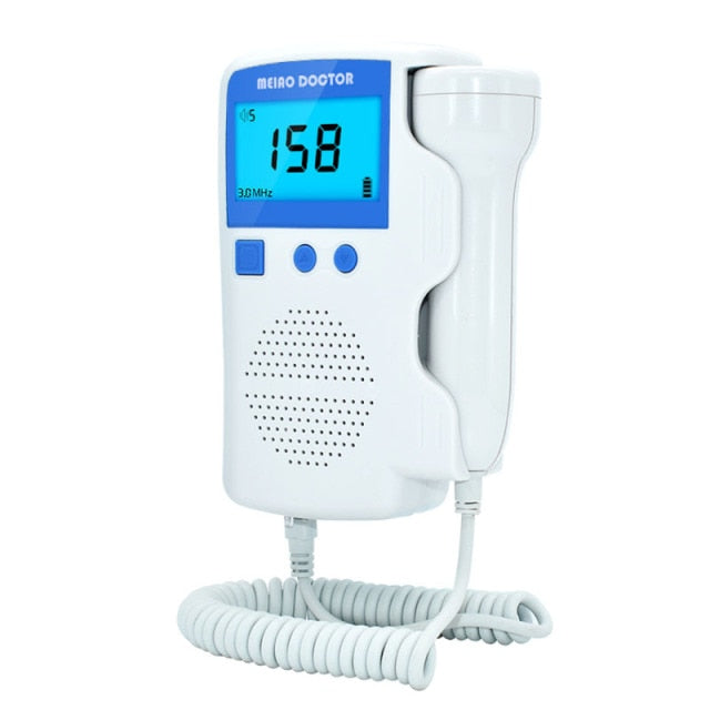 HL Prenatal Fetal Doppler Baby Heartbeat Monitor - 2.0MHz, No Radiation