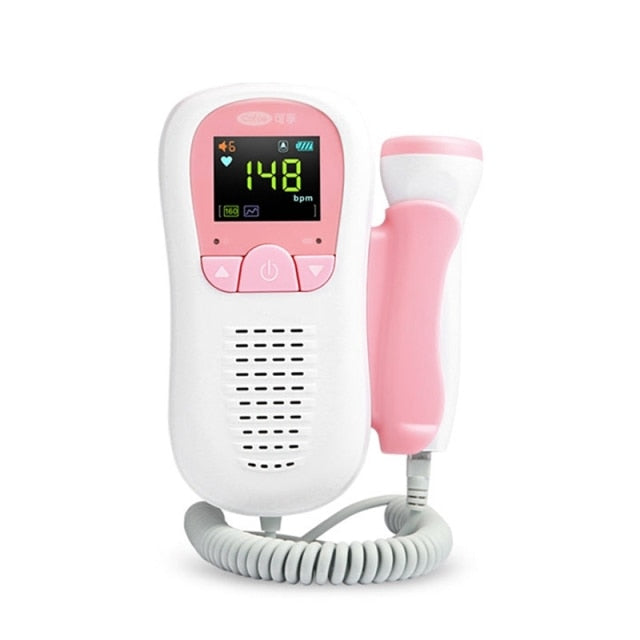 HL Prenatal Fetal Doppler Baby Heartbeat Monitor - 2.0MHz, No Radiation