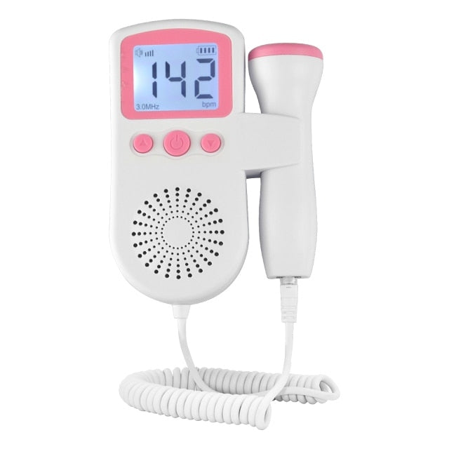 HL Prenatal Fetal Doppler Baby Heartbeat Monitor - 2.0MHz, No Radiation