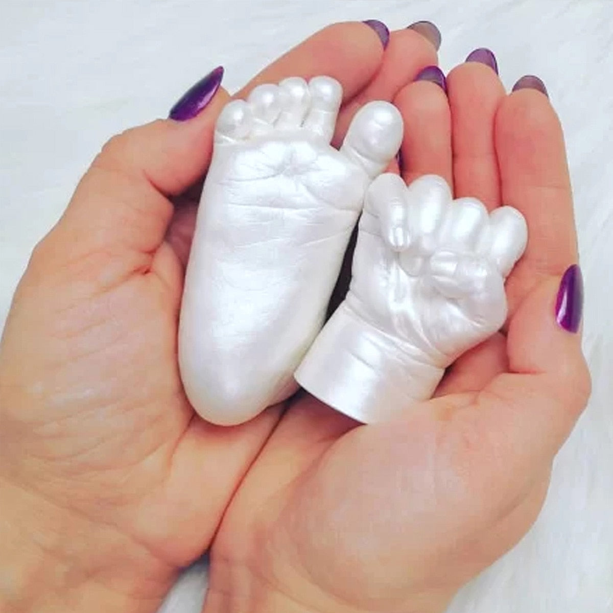 Keepsake Baby Hands and Feet 3D Mold Casting Powder Kit